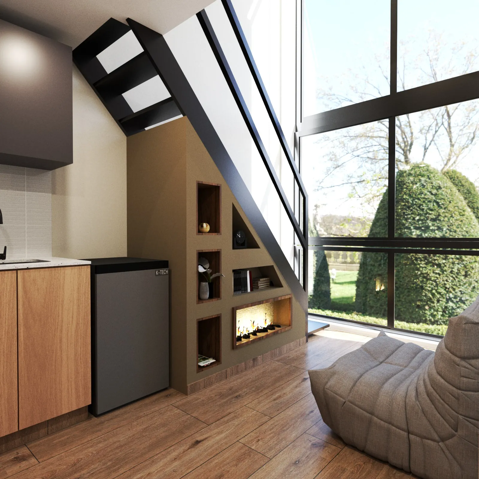 Casas y apartamentos